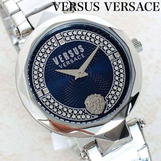 ３６mm文字盤の厚さ【大人気】スワロフスキー◆ヴェルサスVERSACE レディース女性 腕時計 新品