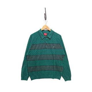 シュプリーム ポロシャツ(メンズ)（グリーン・カーキ/緑色系）の通販