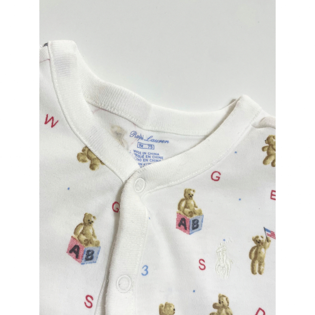 POLO RALPH LAUREN(ポロラルフローレン)のラルフローレン　Babyロンパース 9m 75 キッズ/ベビー/マタニティのベビー服(~85cm)(ロンパース)の商品写真