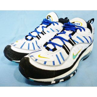 ナイキ(NIKE)の美品★　エアマックス98　プレミアム＜　THE　RACER　BLUE　＞26.5(スニーカー)