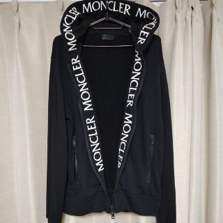 モンクレール(MONCLER)の［美品］国内正規品 モンクレール ロゴライン パーカー スウェット MAGLIA(パーカー)