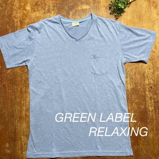 ユナイテッドアローズグリーンレーベルリラクシング(UNITED ARROWS green label relaxing)のユナイテッドアローズ　メンズTシャツ　M(Tシャツ/カットソー(半袖/袖なし))