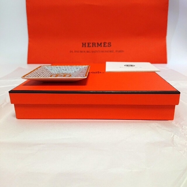 Hermes(エルメス)のエルメス モザイク ヴァンキャトル プレート No.1 (7cm) × 1枚！ インテリア/住まい/日用品のキッチン/食器(食器)の商品写真