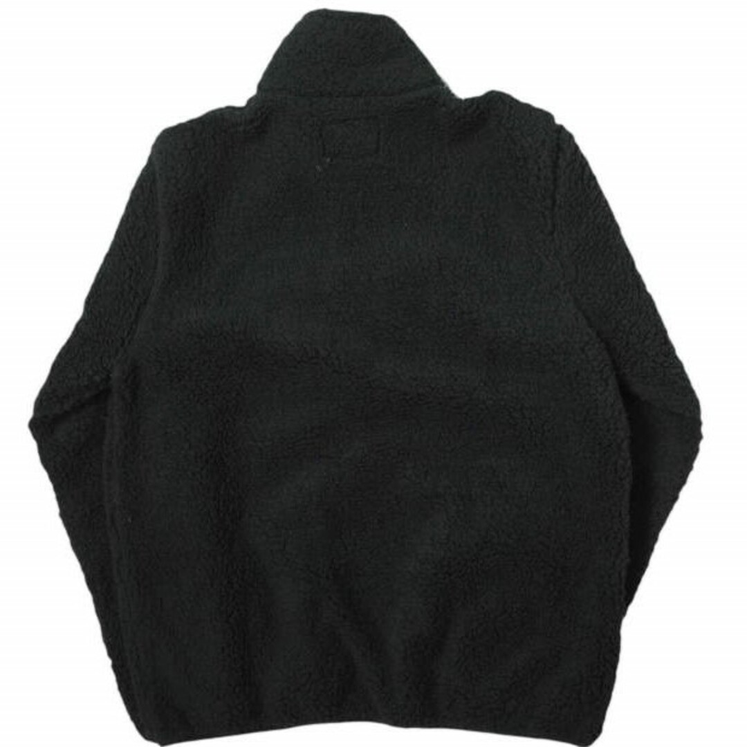 STUSSY ステューシー SHERPA MOCK シェルパモックネックジャケット L ブラック ボア フリース アウター【STUSSY】 1