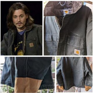 カーハート(carhartt)のCarhartt Detroit Jacket 袖切替/U.S.-44(カバーオール)