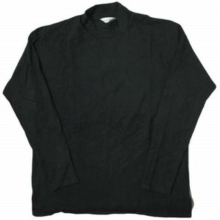 アンユーズド(UNUSED)のUNUSED アンユーズド 日本製 Long Sleeve Mock Neck T-shirt ロングスリーブモックネックTシャツ US1312 3 Black 長袖 カットソー トップス【中古】【UNUSED】(Tシャツ/カットソー(七分/長袖))