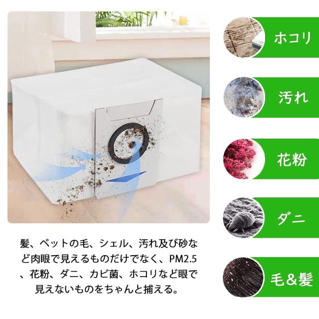 【色: ホワイト】エコバックス DEEBOT X1 OMNI ロボット掃除機X1 3