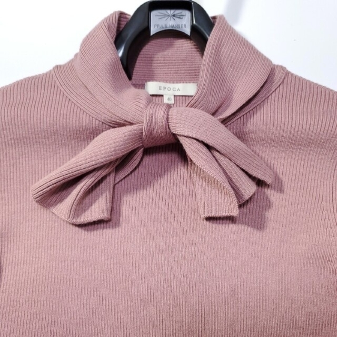 EPOCA - 美品☆近年モデル☆エポカ カシミア混 ボウタイ リボン ニット