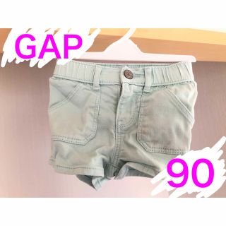 ギャップ(GAP)の【GAP】ショートパンツ　ミントグリーン　ギャップ　90 可愛い(パンツ/スパッツ)