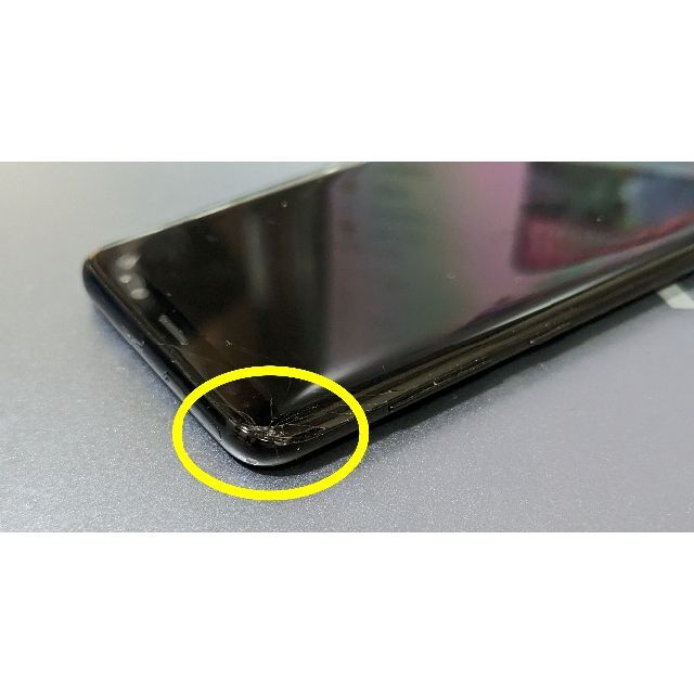 Galaxy S8　黒　ネットワーク利用制限◯　SIMロック無し スマホ/家電/カメラのスマートフォン/携帯電話(スマートフォン本体)の商品写真