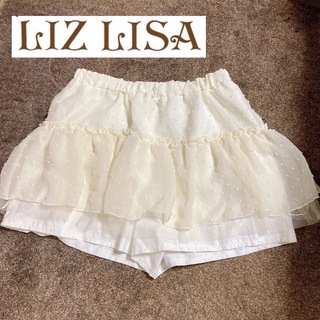 リズリサ(LIZ LISA)のリズリサ　パニエ　スカパン　スカート　アクシーズ　LIZLISA キュロット量産(ミニスカート)