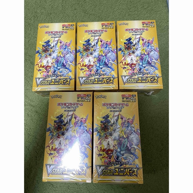 Box/デッキ/パックポケモンカード　VSTARユニバース　シュリンク付き　【5BOX】