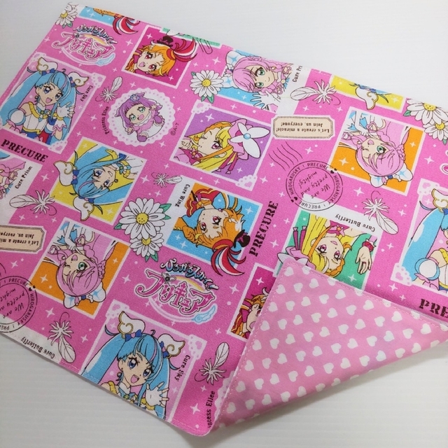 【11】ランチョンマット♥ひろがるスカイプリキュア ハンドメイドのキッズ/ベビー(外出用品)の商品写真