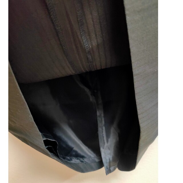 COMME CA ISM(コムサイズム)のCOMME CA ISM タグ付き新品 7号 ブラック コムサイズム レディースのスカート(ひざ丈スカート)の商品写真