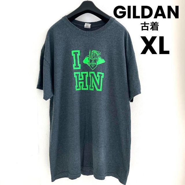 GILDAN(ギルタン)のGILDAN ギルダン プリントTシャツ US 古着 ゆるだぼ XL メンズのトップス(Tシャツ/カットソー(半袖/袖なし))の商品写真