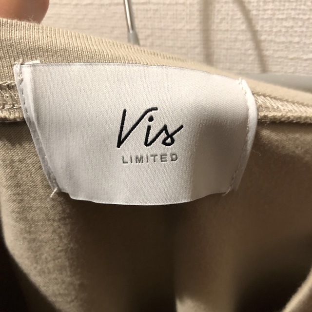 ViS(ヴィス)のvis コットンロングTシャツ レディースのトップス(Tシャツ(長袖/七分))の商品写真
