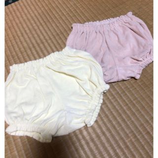 ユニクロ(UNIQLO)のユニクロ エアリズム　かぼちゃパンツセット　60-80(パンツ)