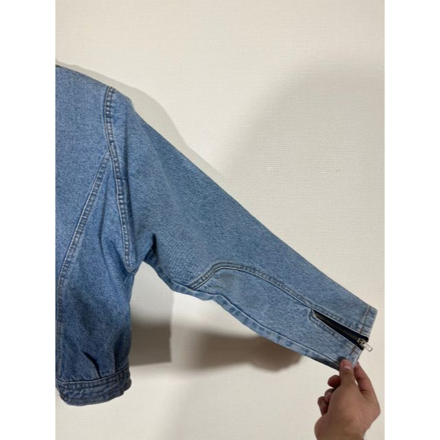 Vintage デザイン デニムライダース ジャケット