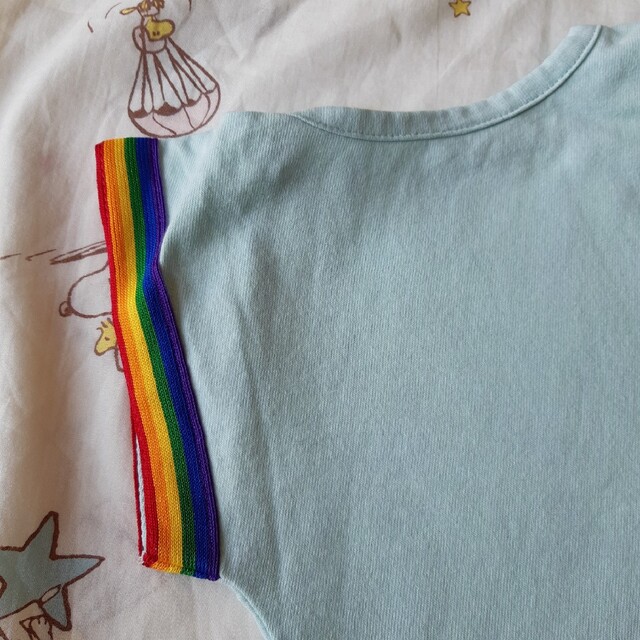 肩出しTシャツ キッズ/ベビー/マタニティのキッズ服女の子用(90cm~)(Tシャツ/カットソー)の商品写真