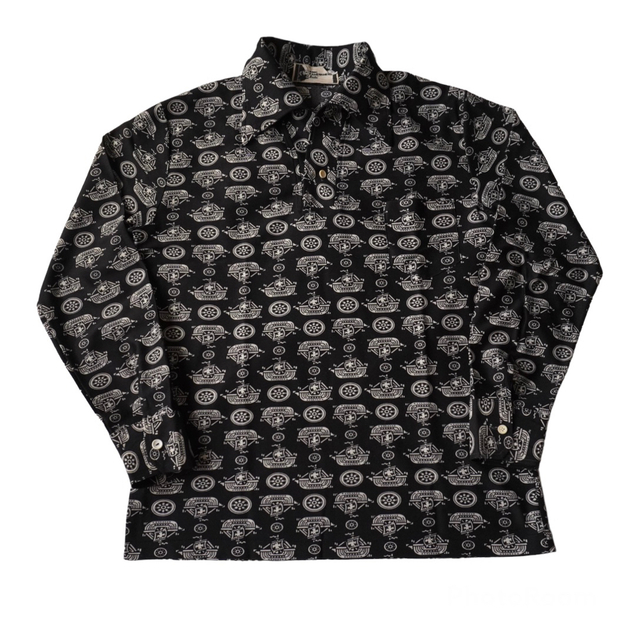70s KING KAMEHAMEHA Budo shirt 総柄 シャツの通販 by トムズショップ ...