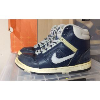 ナイキ(NIKE)の送料込 箱付 ナイキ エア フォース 2 27cm 9 紺 AIR FORCE(スニーカー)