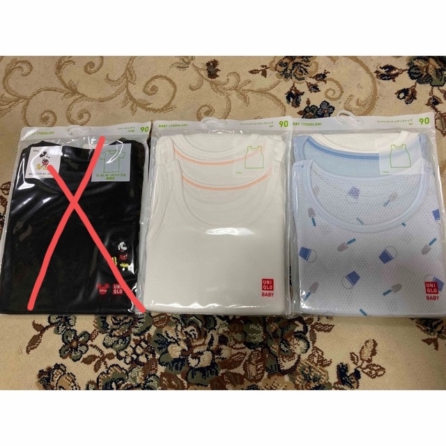 UNIQLO(ユニクロ)のsara様専用 キッズ/ベビー/マタニティのキッズ服女の子用(90cm~)(Tシャツ/カットソー)の商品写真