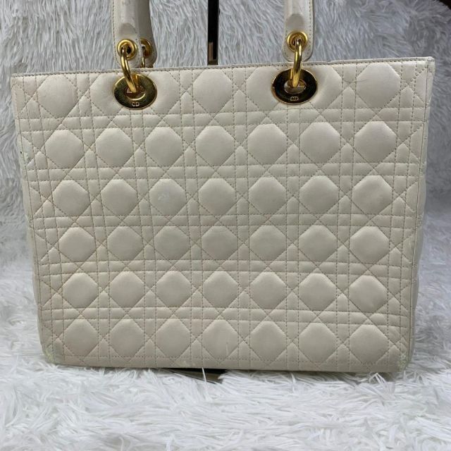 Christian Dior(クリスチャンディオール)の美品 2way レディディオール カナージュ ハンドバッグ キルティング 金具 レディースのバッグ(ハンドバッグ)の商品写真