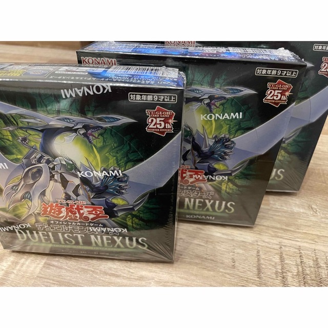 遊戯王ocg デュエリストネクサス 3box 新品未開封 シュリンク付き