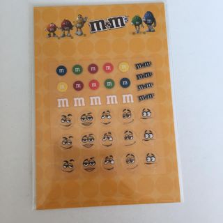 ネイルシール M&Ms③ キャラクター エムアンドエムズ M&M's M&M'S
