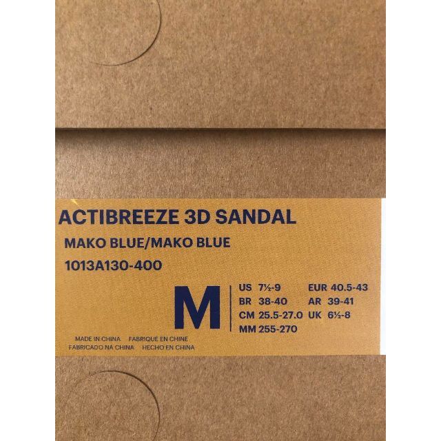 asics(アシックス)のACTIBREEZE 3D SANDAL Mサイズ メンズの靴/シューズ(サンダル)の商品写真