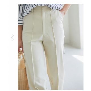 seventen ハイウエスト ストレートパンツ(クリーム)の通販 by
