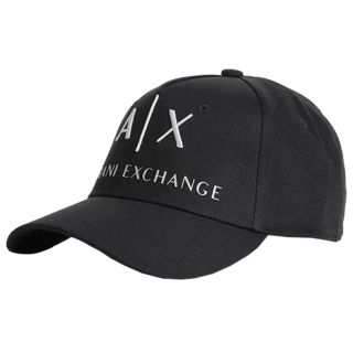 アルマーニエクスチェンジ(ARMANI EXCHANGE)のアルマーニ エクスチェンジ キャップ A/X刺繍ロゴ 954039 ブラック(キャップ)