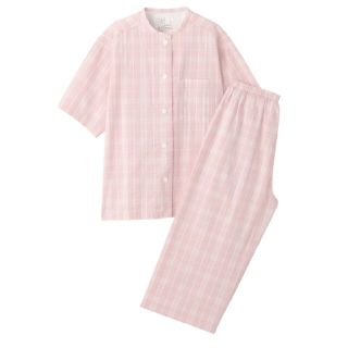 ムジルシリョウヒン(MUJI (無印良品))の無印良品 半袖パジャマ レディースＬ(ルームウェア)