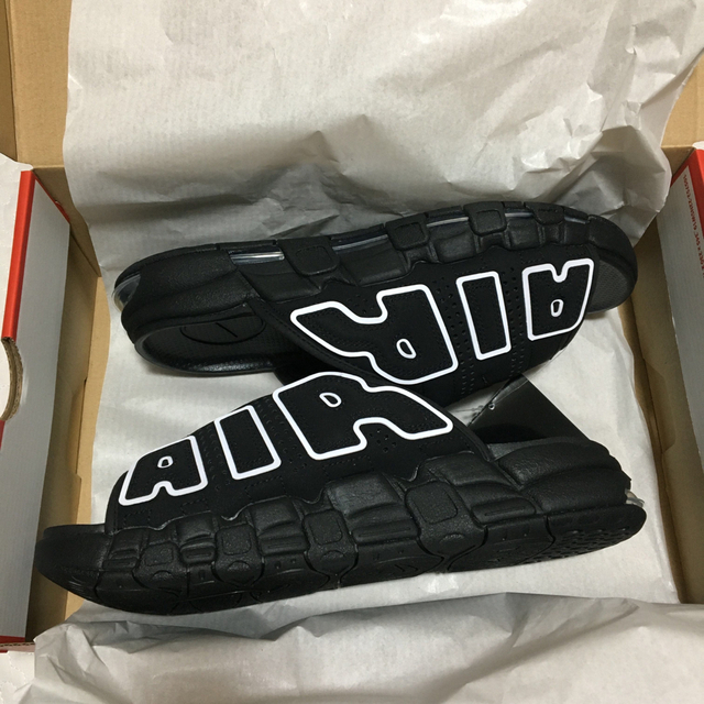 NIKE - NIKE AIR MORE UPTEMPO SLIDE モアテン スライドの通販 by TK's
