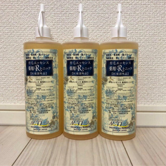 アクティ　薬用Rトニック　育毛エッセンス　500ml 3本