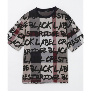 ブラックレーベルクレストブリッジ(BLACK LABEL CRESTBRIDGE)のチェックロゴ　カットソー　tシャツ ブラックレーベル　クレストブリッジ(Tシャツ/カットソー(半袖/袖なし))