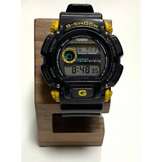 カシオ(CASIO)のカシオ　G-SHOCK　DW-9052 　ブラック×イエロー【電池交換済み】(腕時計(デジタル))