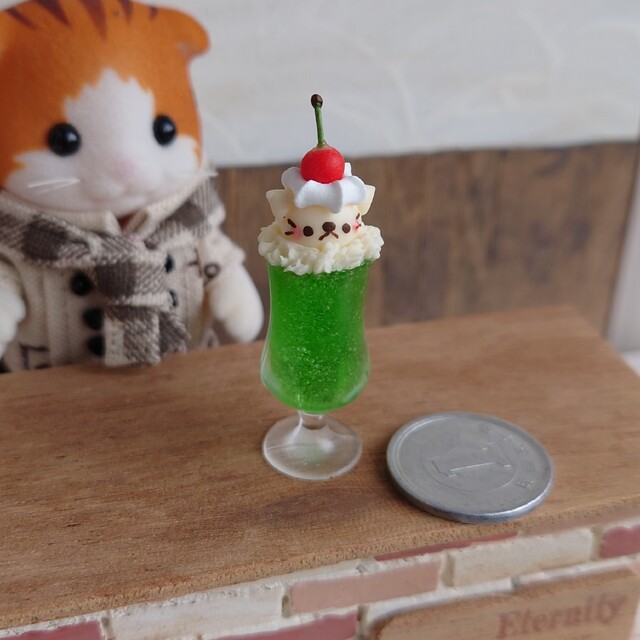 オーダーページ✾にゃんこアイスのっけメロンクリームソーダ | www