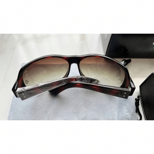 即発送可能】 【新品・未使用】 DITA Brown/Clear Tortoise サングラス