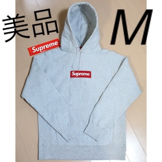 美品 タグ付き Supreme ボックスロゴ パーカー Box Logo