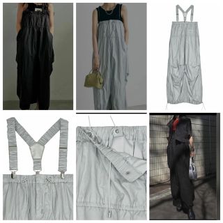Ameri VINTAGE - AMERI MANY WAY SUSPENDER SKIRT ブラックM 新品の