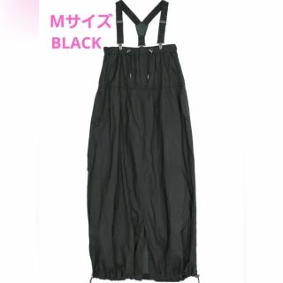 アメリヴィンテージ(Ameri VINTAGE)のAMERI MANY WAY SUSPENDER  SKIRT ブラックM 新品(ロングスカート)