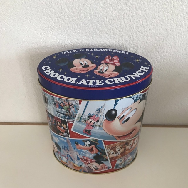 Disney(ディズニー)のディズニー クランチ 缶のみ エンタメ/ホビーのおもちゃ/ぬいぐるみ(キャラクターグッズ)の商品写真