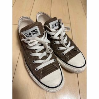 コンバース(CONVERSE)のコンバース コーデュロイ ブラウン(スニーカー)