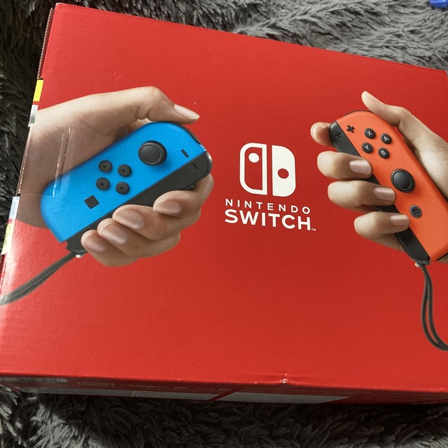 新品 Nintendo Switch  ネオンブルー レッド 新パッケージ 小型