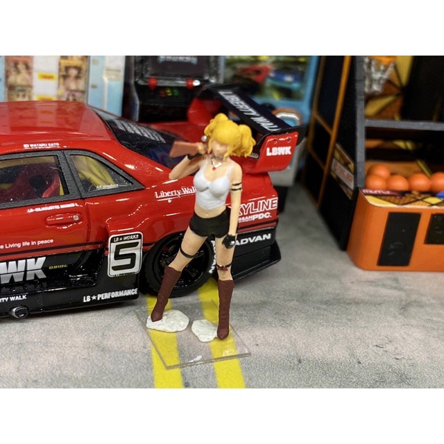 1:64　美戦士　美女　スナイパー　フィギュア　トミカサイズ　ジオラマ日本未発売