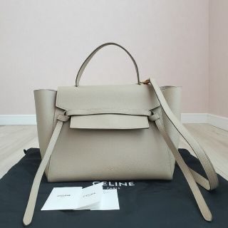 セリーヌ ベルト ハンドバッグ(レディース)(ゴールド/金色系)の通販