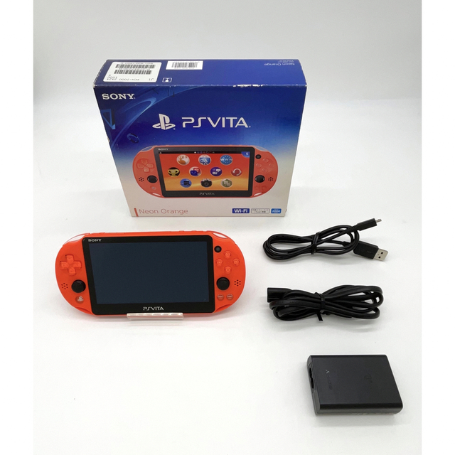 PlayStation Vita ネオンオレンジ(PCH-2000)【極美品』