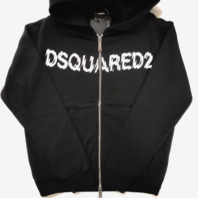 新品 ディースクエアード DSQUARED2 ジップアップ スウェット パーカーパーカー