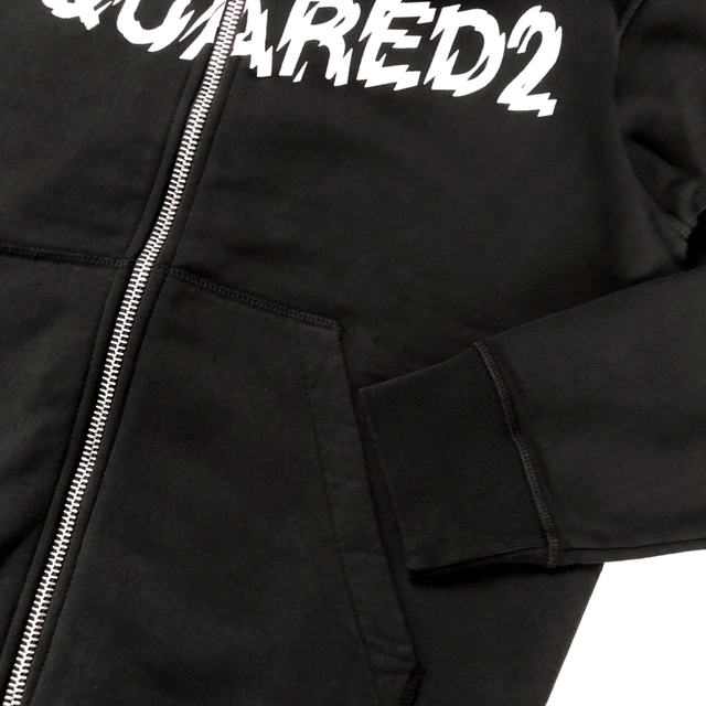 新品 ディースクエアード DSQUARED2 ジップアップ スウェット パーカーパーカー